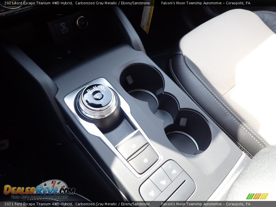 2021 Ford Escape Titanium 4WD Hybrid Carbonized Gray Metallic / Ebony/Sandstone Photo #16