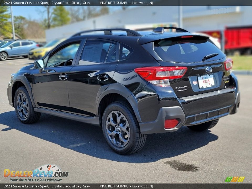 2021 Subaru Crosstrek Sport Crystal Black Silica / Gray Photo #17