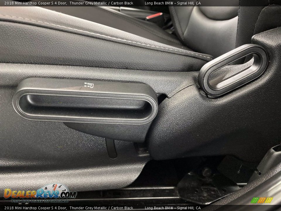 2018 Mini Hardtop Cooper S 4 Door Thunder Grey Metallic / Carbon Black Photo #15