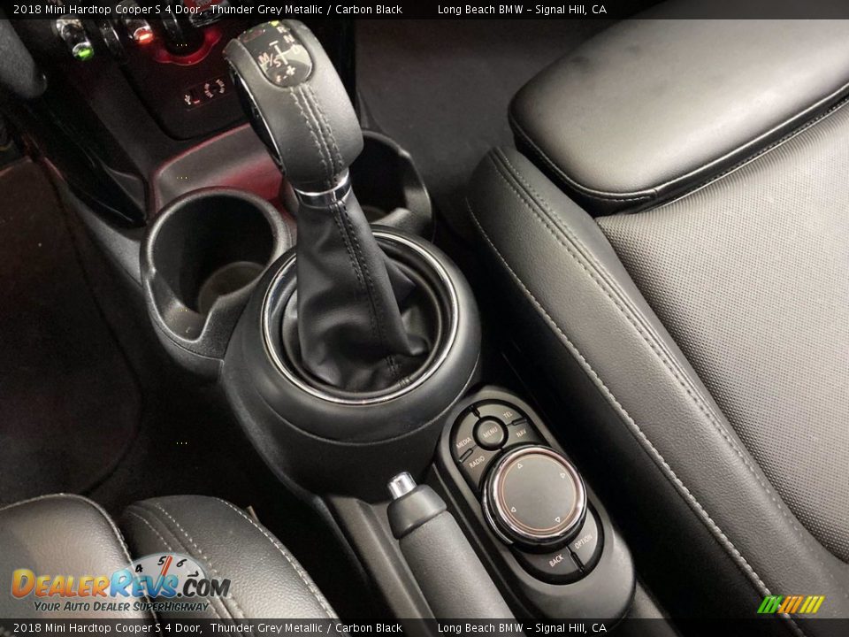 2018 Mini Hardtop Cooper S 4 Door Thunder Grey Metallic / Carbon Black Photo #27
