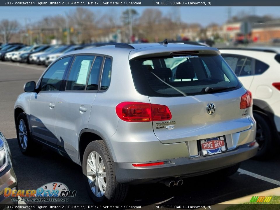 2017 Volkswagen Tiguan Limited 2.0T 4Motion Reflex Silver Metallic / Charcoal Photo #3