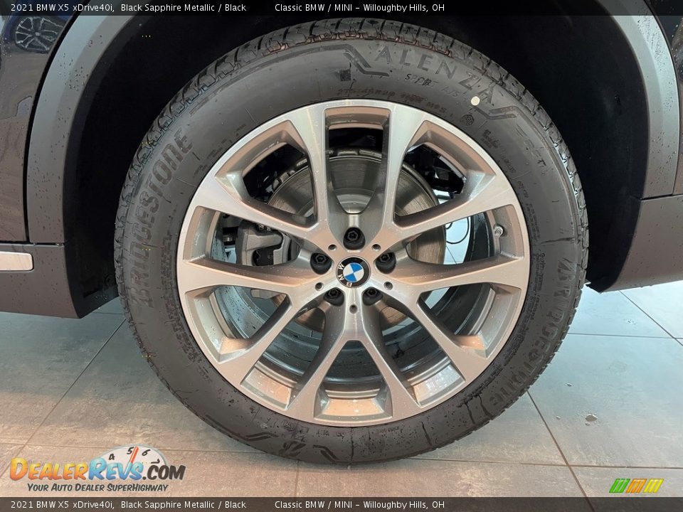 2021 BMW X5 xDrive40i Black Sapphire Metallic / Black Photo #5