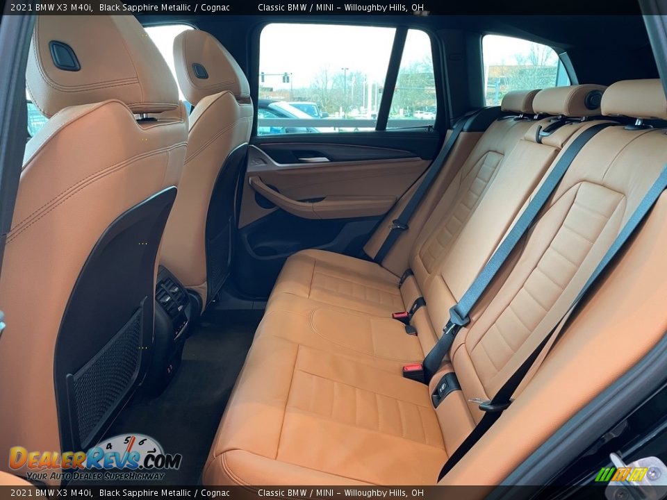 Rear Seat of 2021 BMW X3 M40i Photo #4