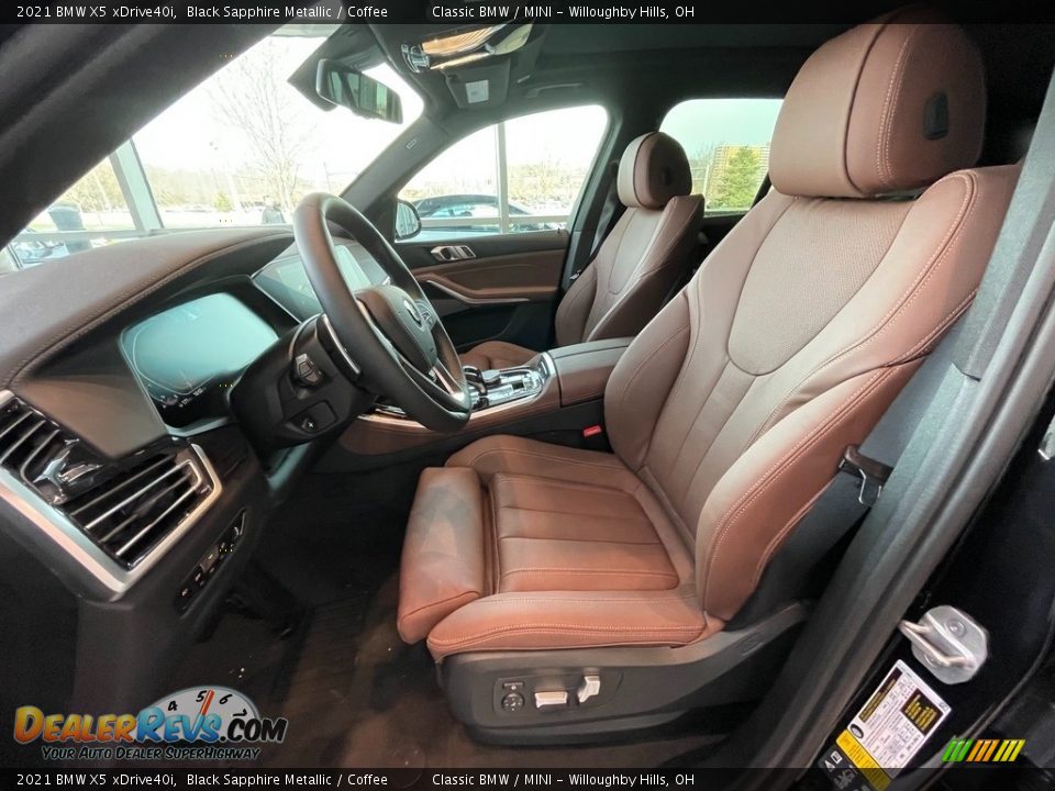 Coffee Interior - 2021 BMW X5 xDrive40i Photo #4