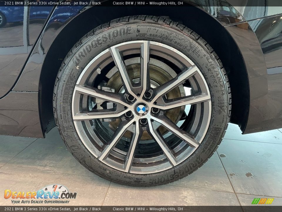 2021 BMW 3 Series 330i xDrive Sedan Jet Black / Black Photo #5