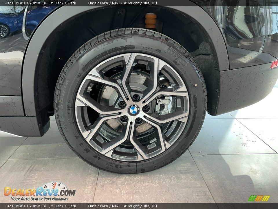 2021 BMW X1 xDrive28i Jet Black / Black Photo #3