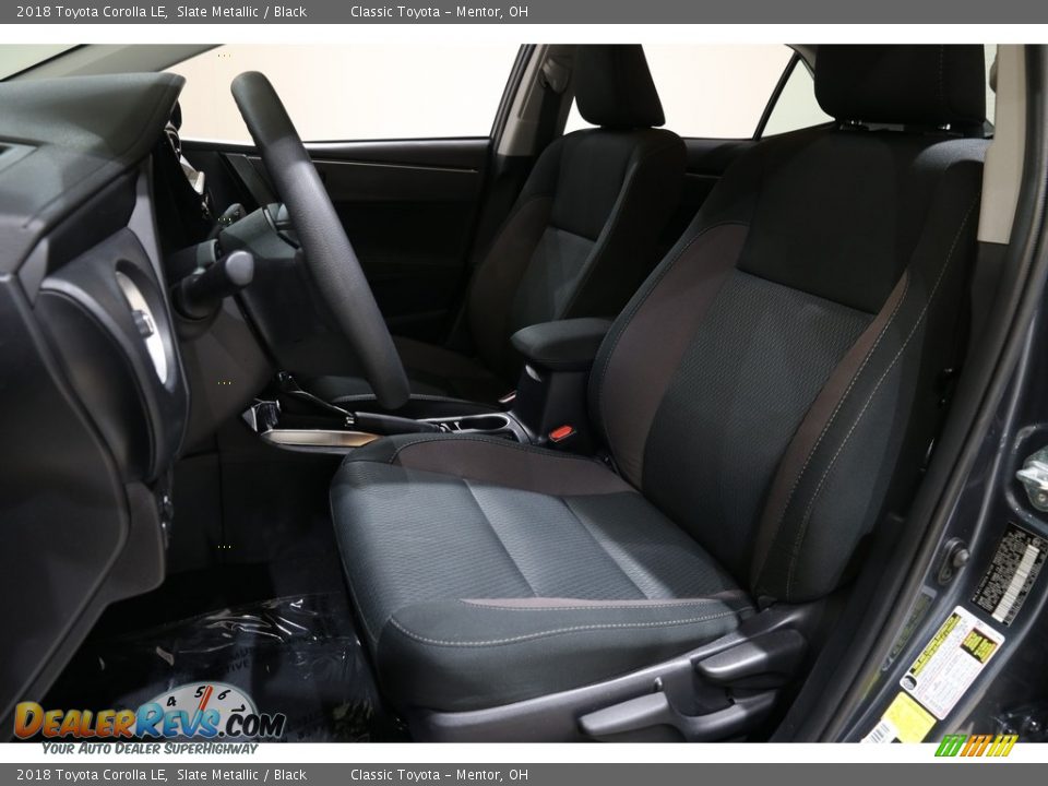 2018 Toyota Corolla LE Slate Metallic / Black Photo #5