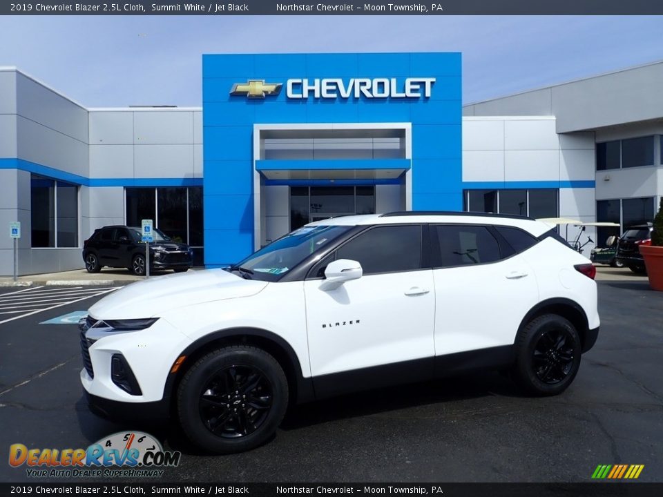 2019 Chevrolet Blazer 2.5L Cloth Summit White / Jet Black Photo #1