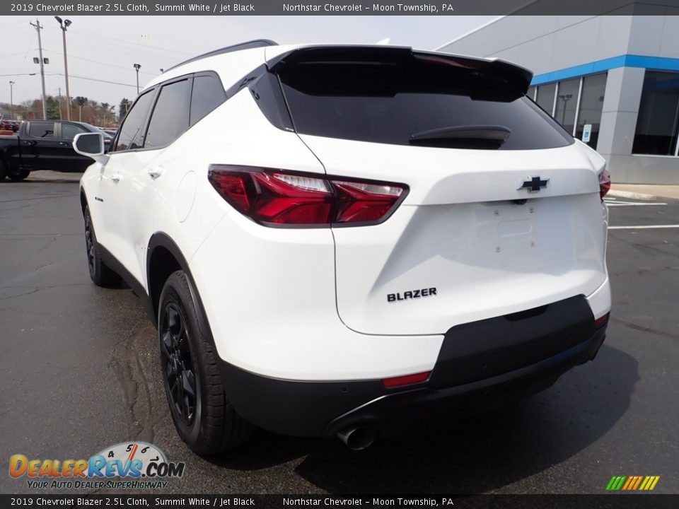 2019 Chevrolet Blazer 2.5L Cloth Summit White / Jet Black Photo #5