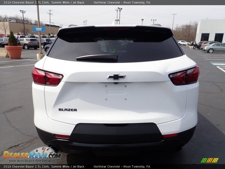 2019 Chevrolet Blazer 2.5L Cloth Summit White / Jet Black Photo #6