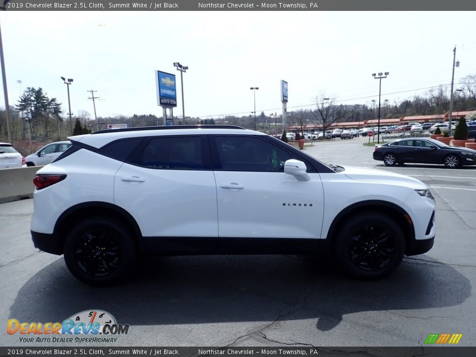 2019 Chevrolet Blazer 2.5L Cloth Summit White / Jet Black Photo #10