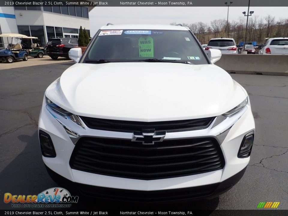 2019 Chevrolet Blazer 2.5L Cloth Summit White / Jet Black Photo #13