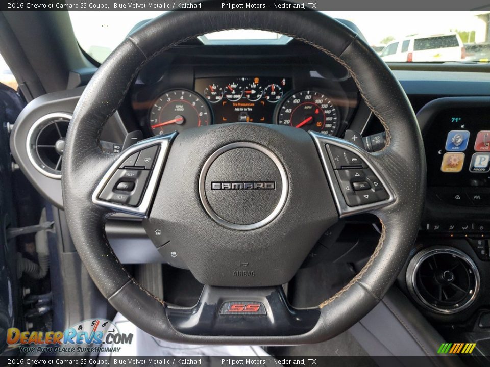 2016 Chevrolet Camaro SS Coupe Steering Wheel Photo #13