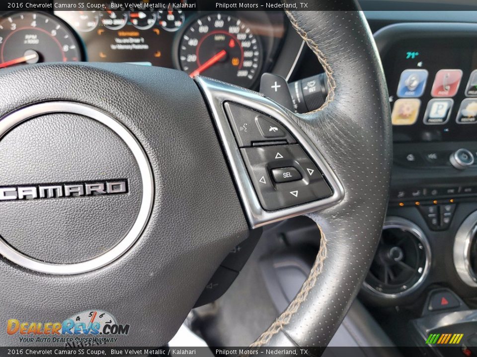 2016 Chevrolet Camaro SS Coupe Steering Wheel Photo #15