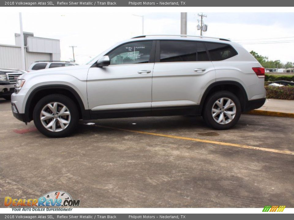 Reflex Silver Metallic 2018 Volkswagen Atlas SEL Photo #5