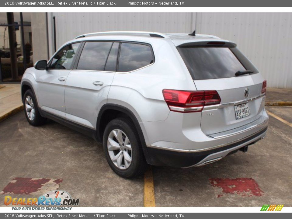 2018 Volkswagen Atlas SEL Reflex Silver Metallic / Titan Black Photo #6