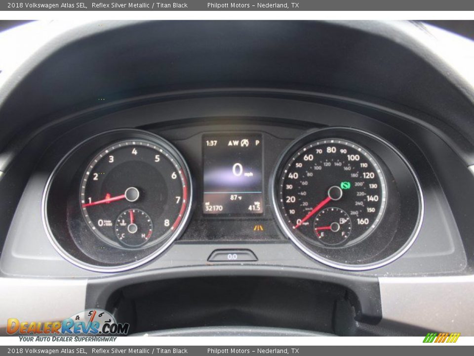 2018 Volkswagen Atlas SEL Gauges Photo #14