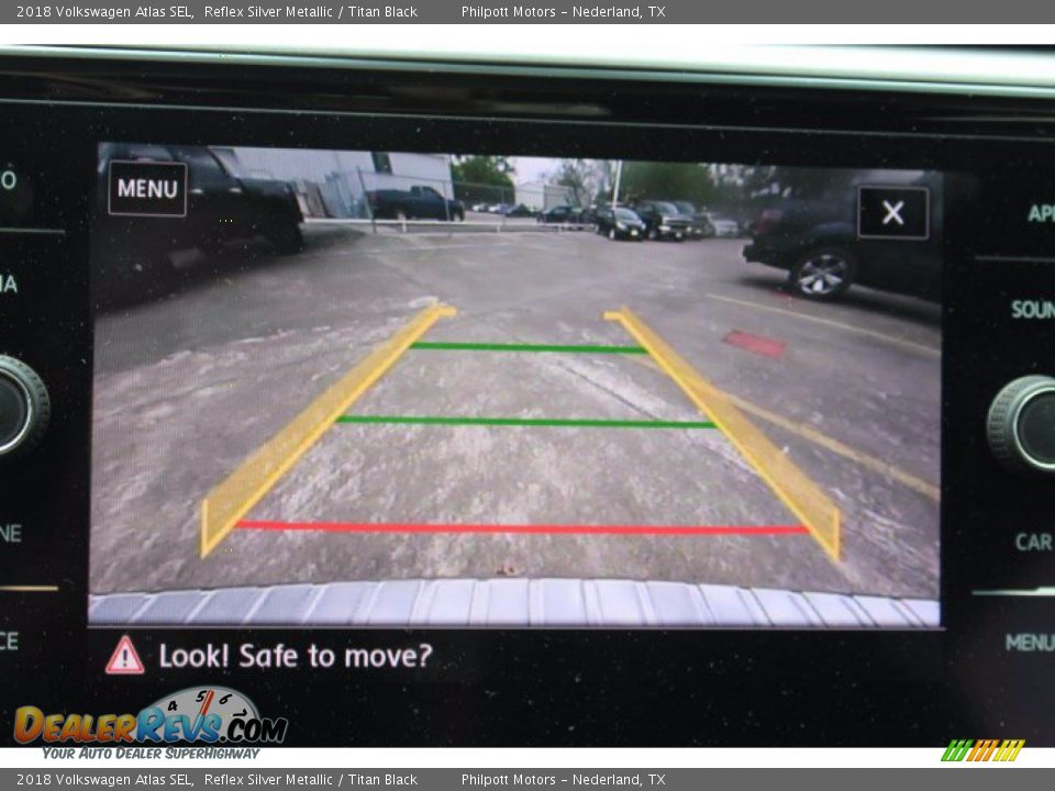 2018 Volkswagen Atlas SEL Reflex Silver Metallic / Titan Black Photo #19