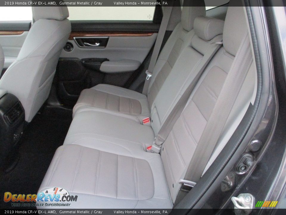 2019 Honda CR-V EX-L AWD Gunmetal Metallic / Gray Photo #13