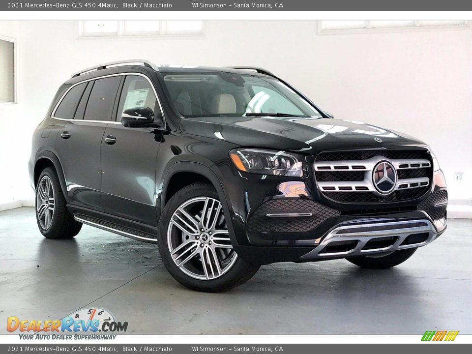 2021 Mercedes-Benz GLS 450 4Matic Black / Macchiato Photo #12