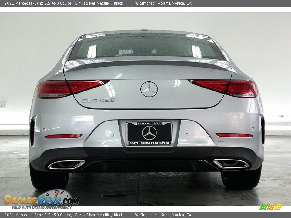 2021 Mercedes-Benz CLS 450 Coupe Cirrus Silver Metallic / Black Photo #3