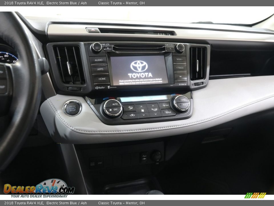 2018 Toyota RAV4 XLE Electric Storm Blue / Ash Photo #9