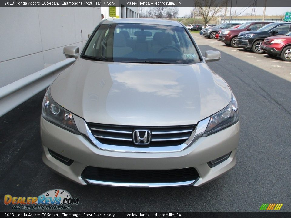 2013 Honda Accord EX Sedan Champagne Frost Pearl / Ivory Photo #7