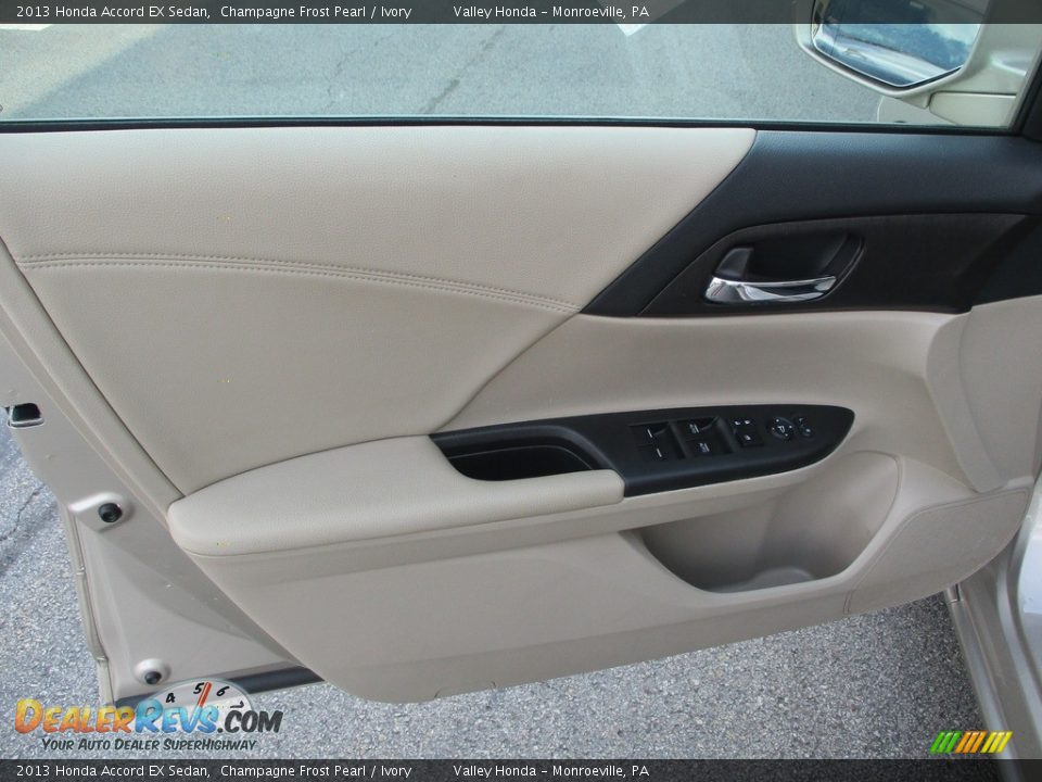 2013 Honda Accord EX Sedan Champagne Frost Pearl / Ivory Photo #9