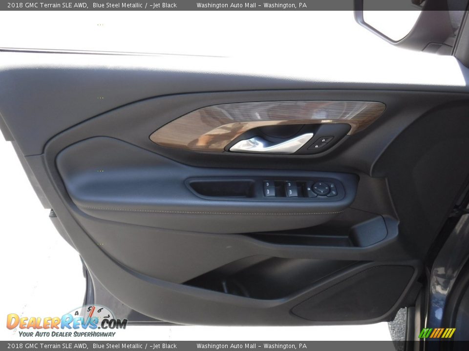 2018 GMC Terrain SLE AWD Blue Steel Metallic / ­Jet Black Photo #13