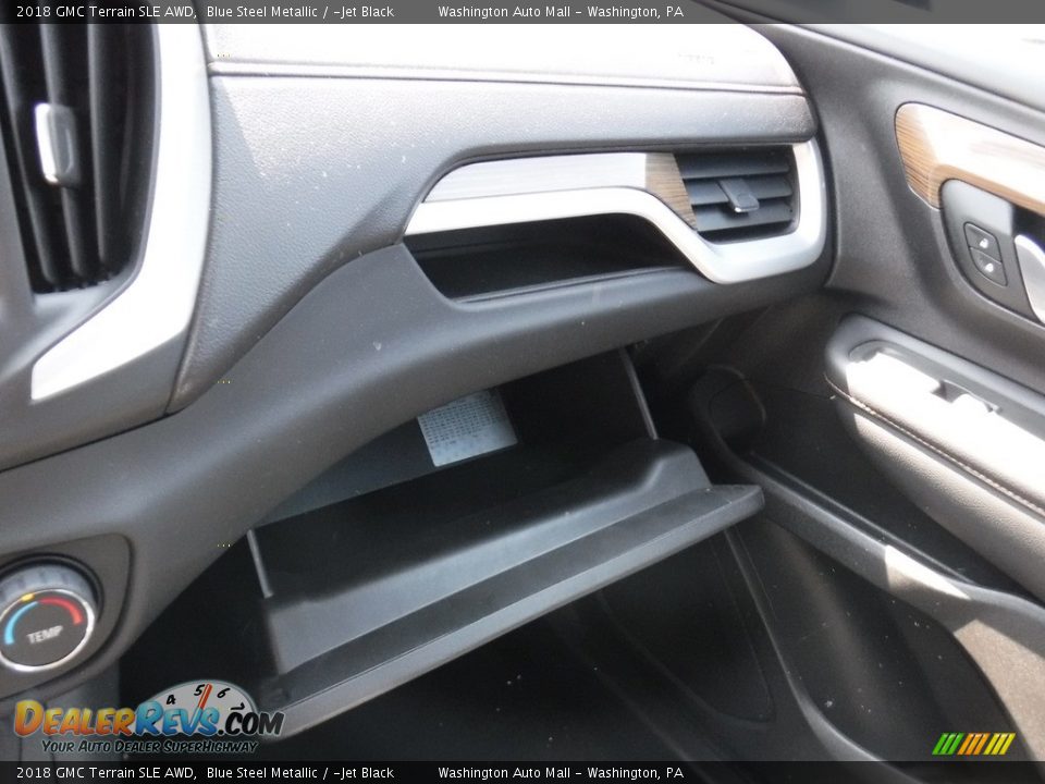 2018 GMC Terrain SLE AWD Blue Steel Metallic / ­Jet Black Photo #23