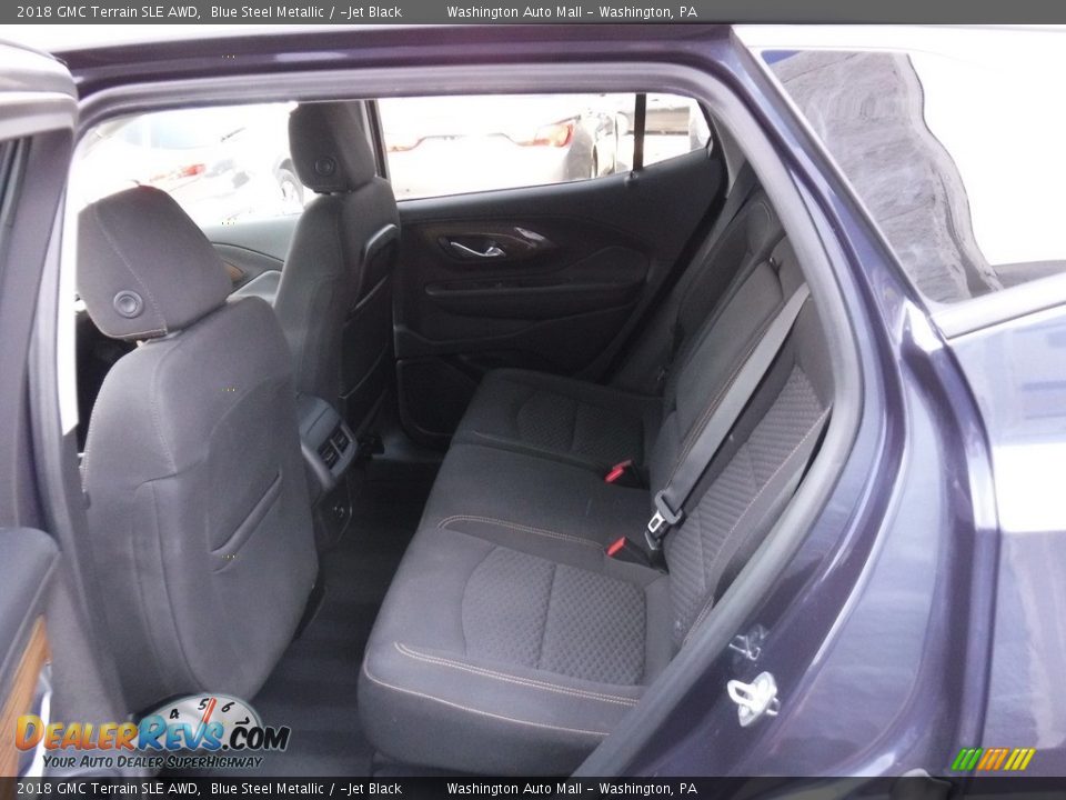 2018 GMC Terrain SLE AWD Blue Steel Metallic / ­Jet Black Photo #24