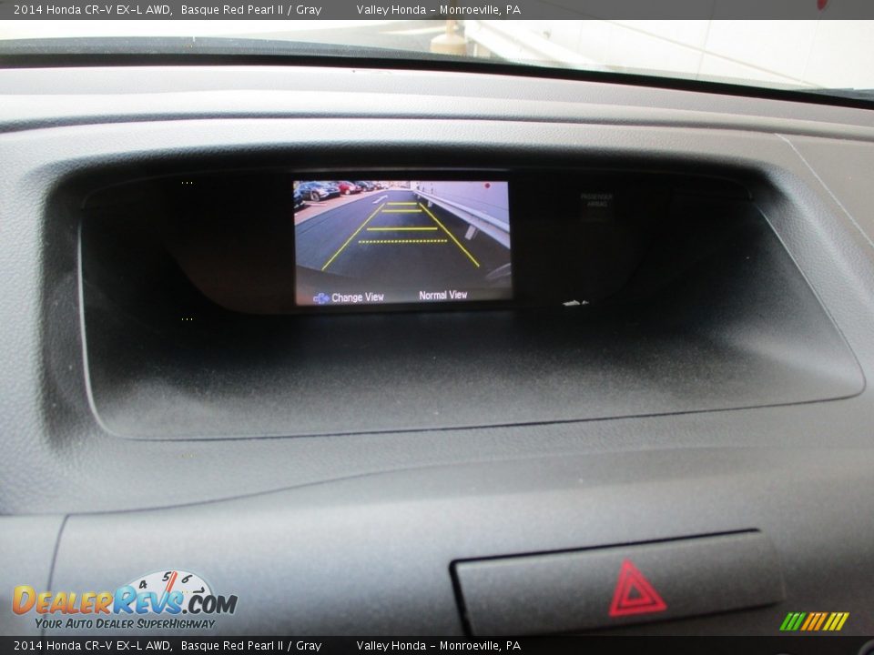 2014 Honda CR-V EX-L AWD Basque Red Pearl II / Gray Photo #15
