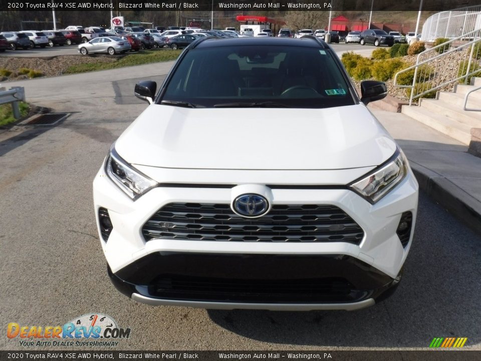 2020 Toyota RAV4 XSE AWD Hybrid Blizzard White Pearl / Black Photo #11