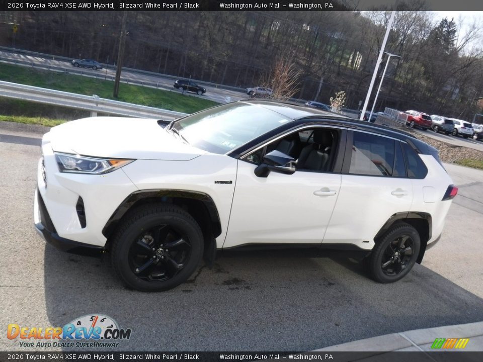 2020 Toyota RAV4 XSE AWD Hybrid Blizzard White Pearl / Black Photo #13