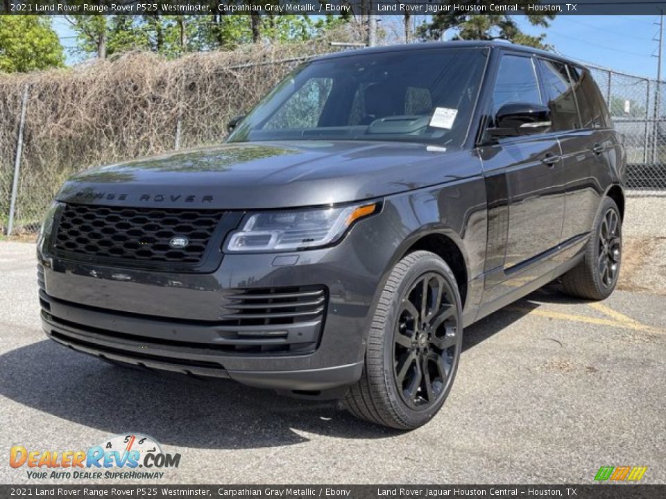 2021 Land Rover Range Rover P525 Westminster Carpathian Gray Metallic / Ebony Photo #2