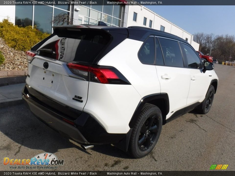 2020 Toyota RAV4 XSE AWD Hybrid Blizzard White Pearl / Black Photo #16