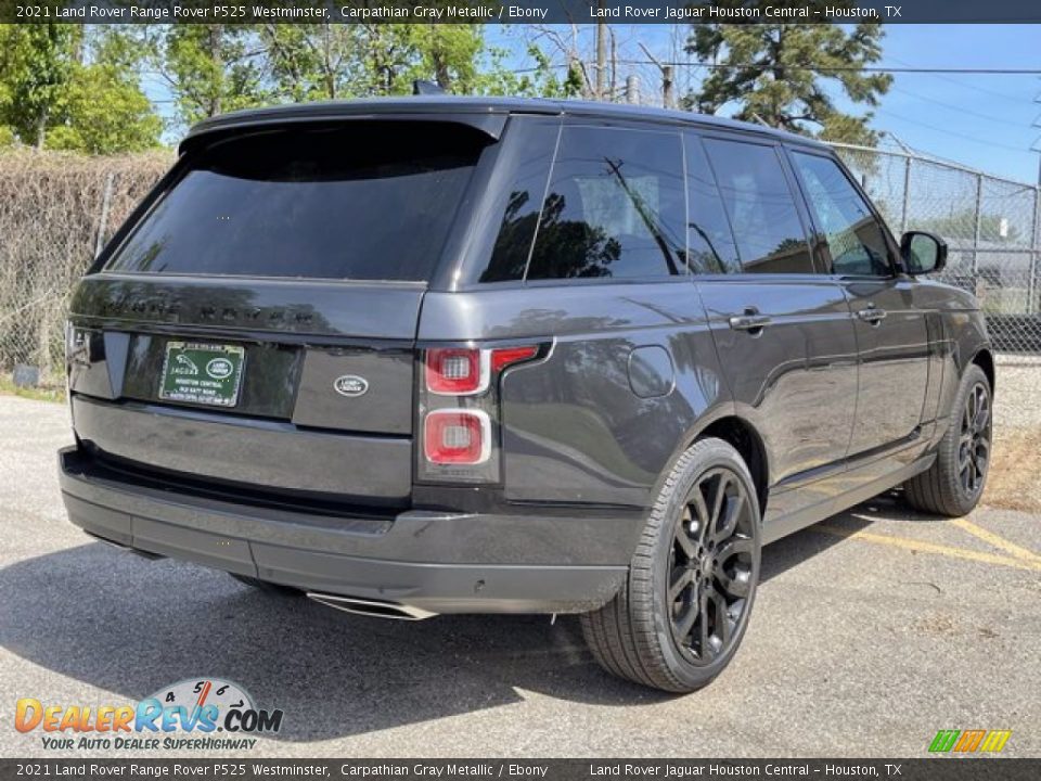 2021 Land Rover Range Rover P525 Westminster Carpathian Gray Metallic / Ebony Photo #3