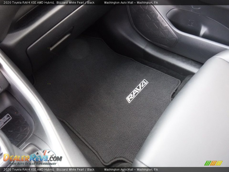 2020 Toyota RAV4 XSE AWD Hybrid Blizzard White Pearl / Black Photo #18