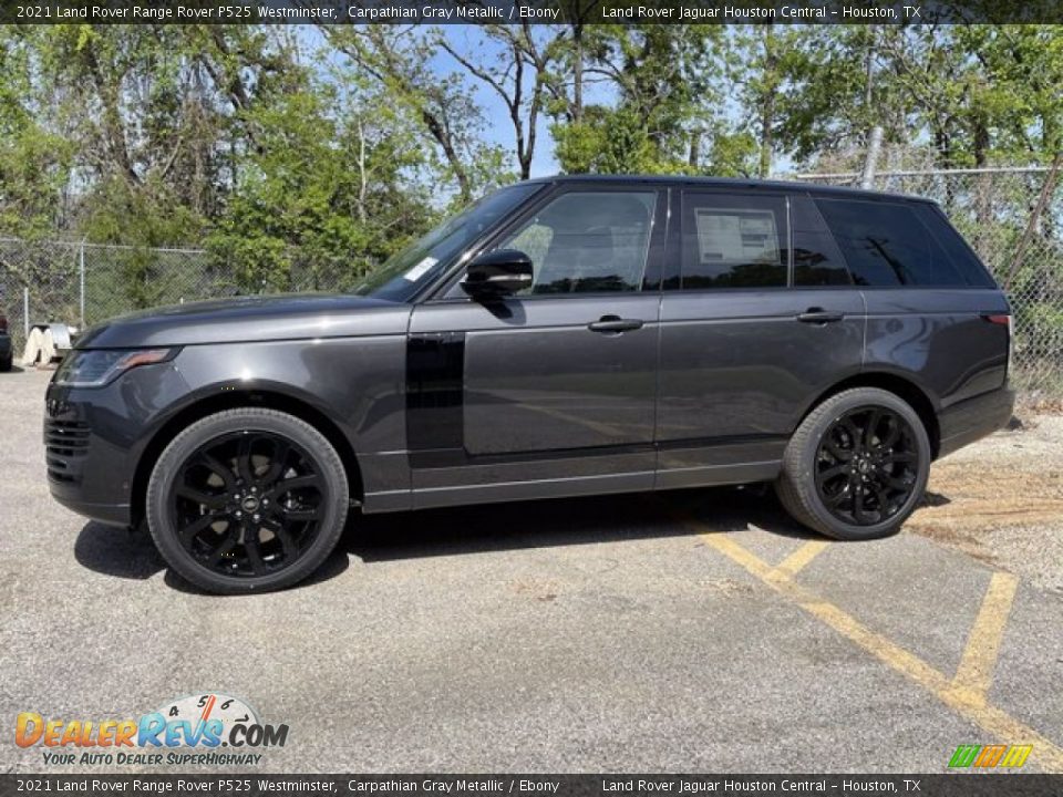 2021 Land Rover Range Rover P525 Westminster Carpathian Gray Metallic / Ebony Photo #7