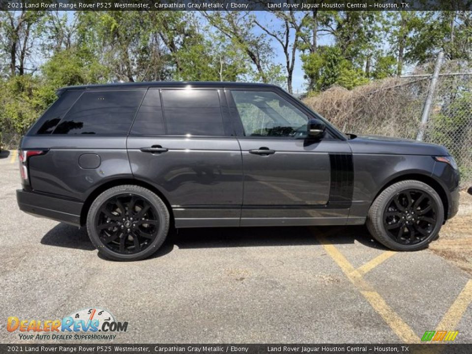 2021 Land Rover Range Rover P525 Westminster Carpathian Gray Metallic / Ebony Photo #8