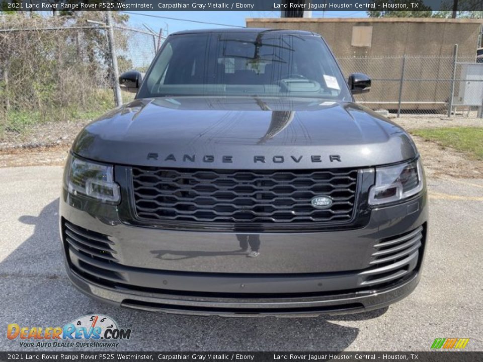 2021 Land Rover Range Rover P525 Westminster Carpathian Gray Metallic / Ebony Photo #10