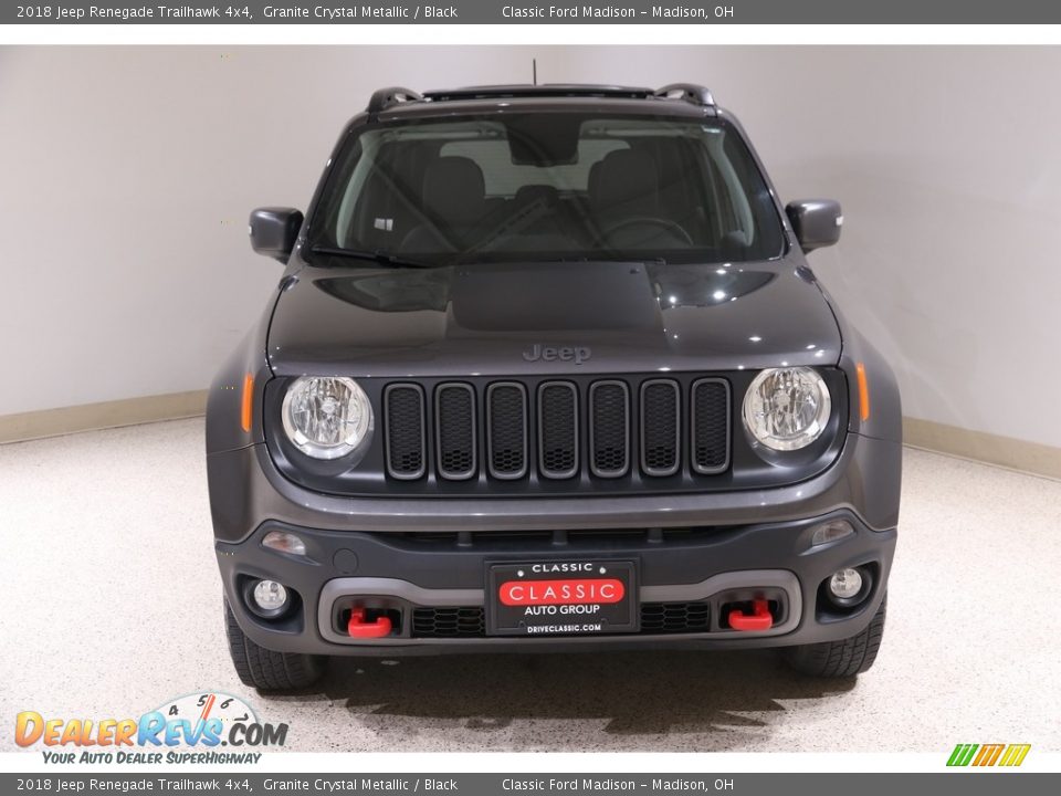2018 Jeep Renegade Trailhawk 4x4 Granite Crystal Metallic / Black Photo #2