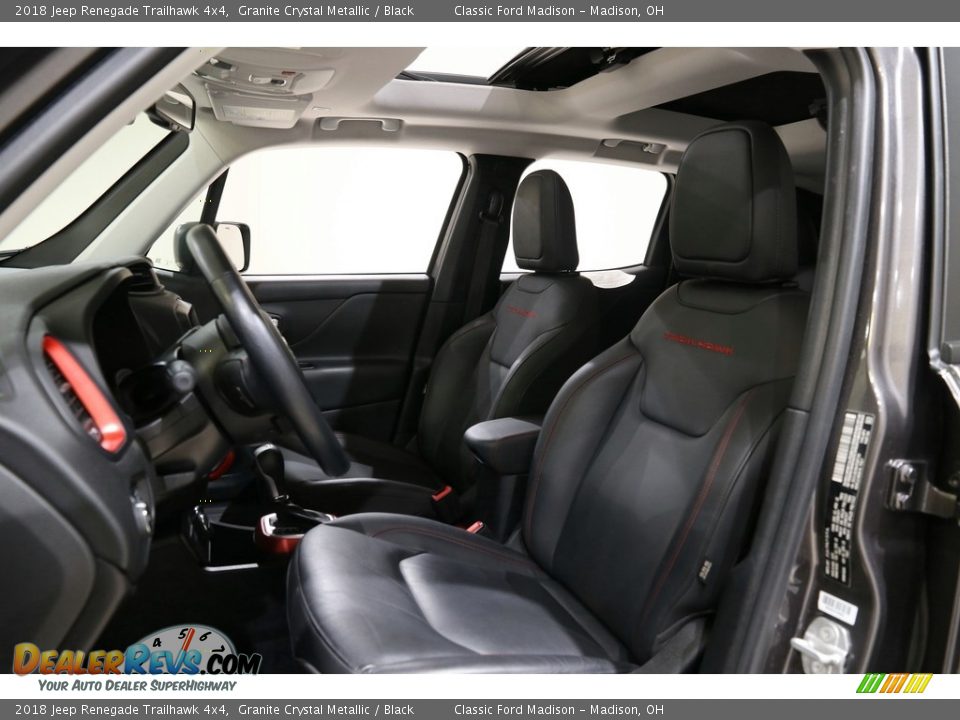 2018 Jeep Renegade Trailhawk 4x4 Granite Crystal Metallic / Black Photo #5