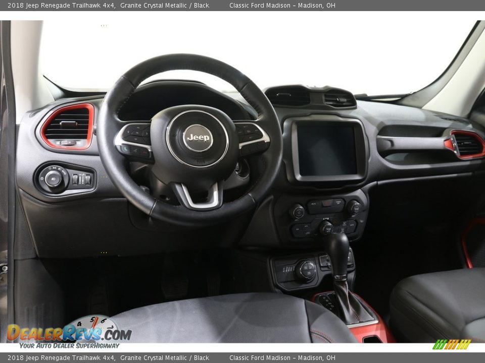 2018 Jeep Renegade Trailhawk 4x4 Granite Crystal Metallic / Black Photo #6