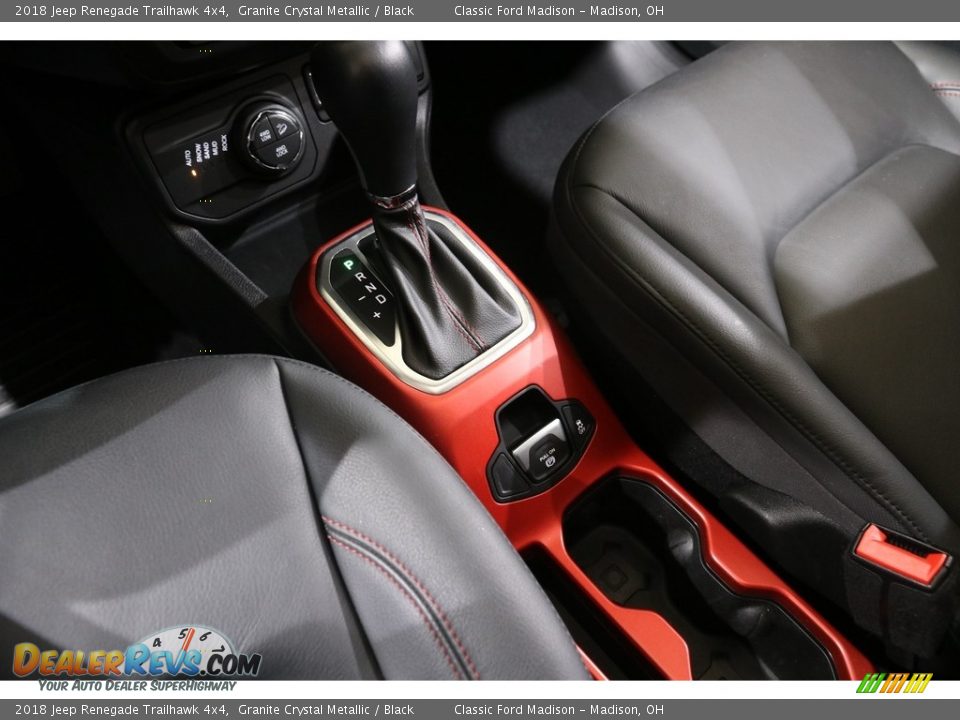 2018 Jeep Renegade Trailhawk 4x4 Granite Crystal Metallic / Black Photo #17