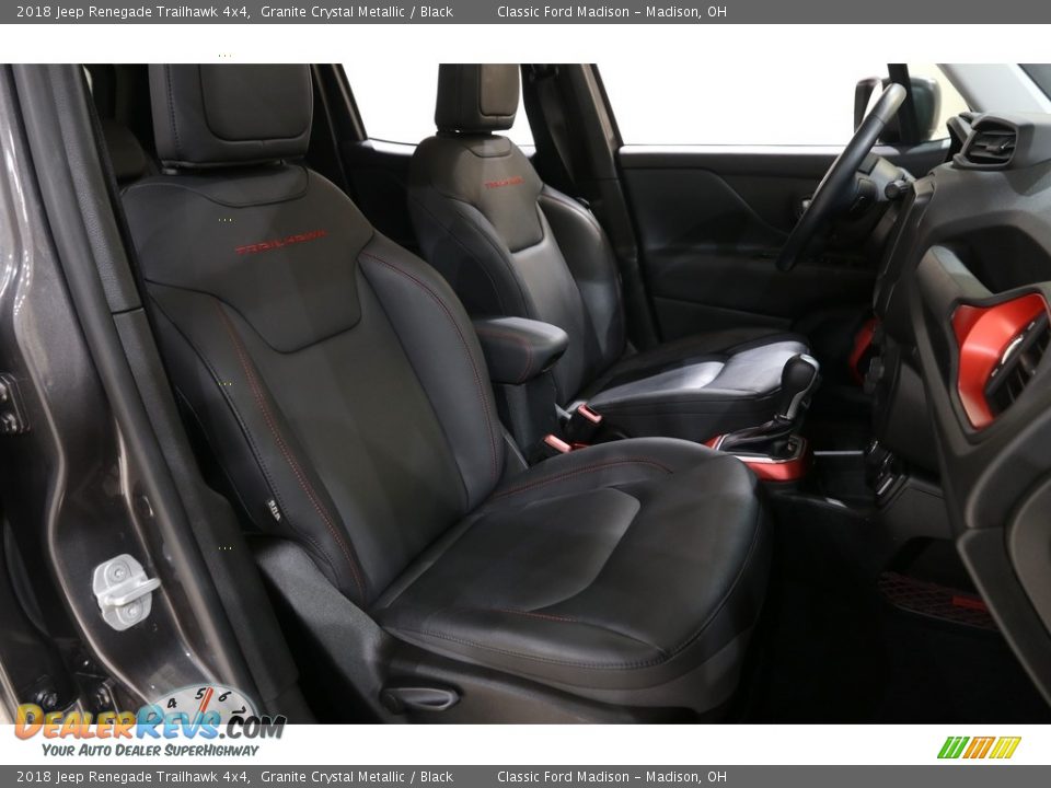 2018 Jeep Renegade Trailhawk 4x4 Granite Crystal Metallic / Black Photo #18
