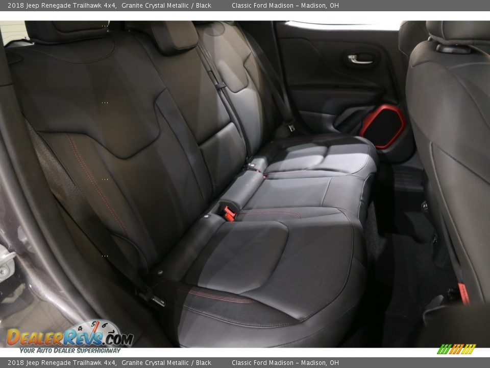2018 Jeep Renegade Trailhawk 4x4 Granite Crystal Metallic / Black Photo #19