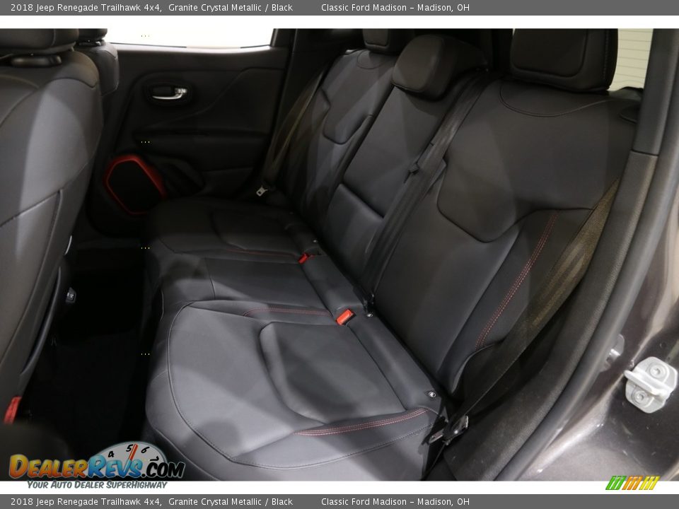 2018 Jeep Renegade Trailhawk 4x4 Granite Crystal Metallic / Black Photo #20