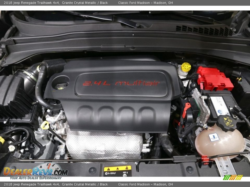 2018 Jeep Renegade Trailhawk 4x4 Granite Crystal Metallic / Black Photo #22