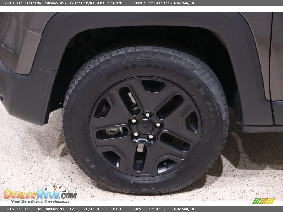2018 Jeep Renegade Trailhawk 4x4 Granite Crystal Metallic / Black Photo #23
